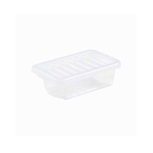 Wham Crystal Box With Lid Clear 4Litre Wham Crystal Box With Lid Clear 4Litre